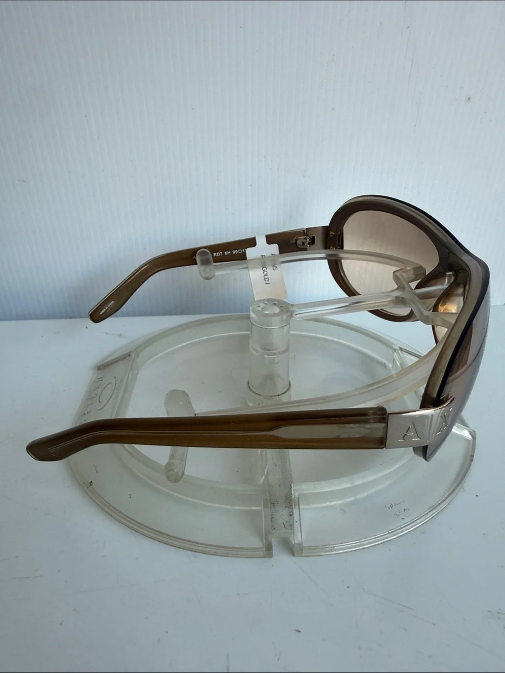 NEW ARMANI EXCHANGE AX010/S Gold Sunglasses NEW WITHOUT TAGS